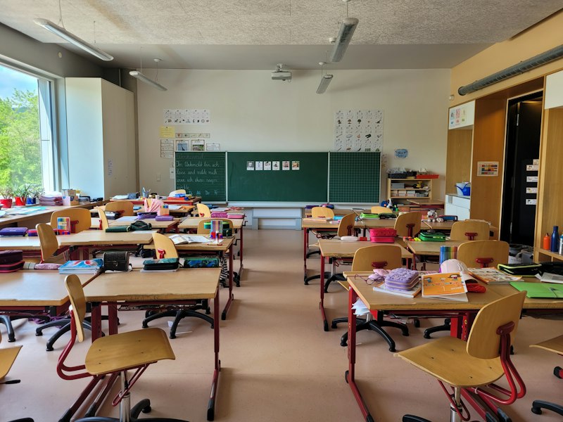 Bright and welcoming classroom at BrightPath Learning Academy